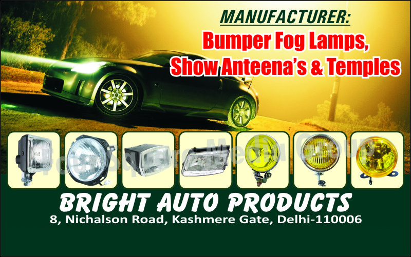 Four Wheeler Bumper Fog Lamps, Four Wheeler Show Anteenas, 4 Wheeler Bumper Fog Lamps, 4 Wheeler Show Anteenas