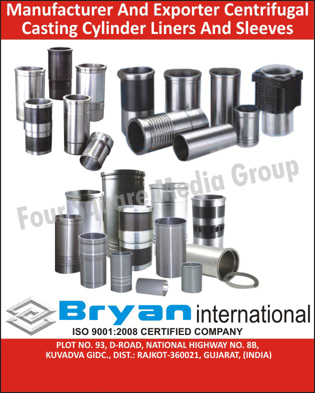 Centrifugal Casting Cylinder Liners, Centrifugal Casting Cylinder Sleeves