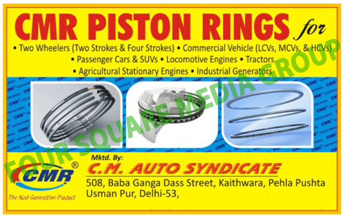 Piston Rings, Two Wheeler Piston Rings, Two Stroke Piston Rings, Four Stroke Piston Rings, Commercial Vehicle Piston Rings, LCV Piston Rings, MCV Piston Rings, HCV Piston Rings, Passenger Car Piston Rings, SUV Piston Rings, Locomotive Engine Piston Rings, Tractor Piston Rings, Agricultural Stationary Engine Piston Rings, Industrial Generator Piston Rings, 2 Wheeler Piston Rings, 2 Stroke Piston Rings, 4 Stroke Piston Rings