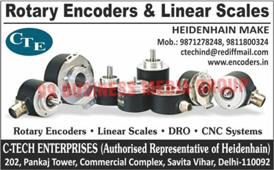 Rotary Encoders, Linear Scales, DRO Systems, CNC Systems