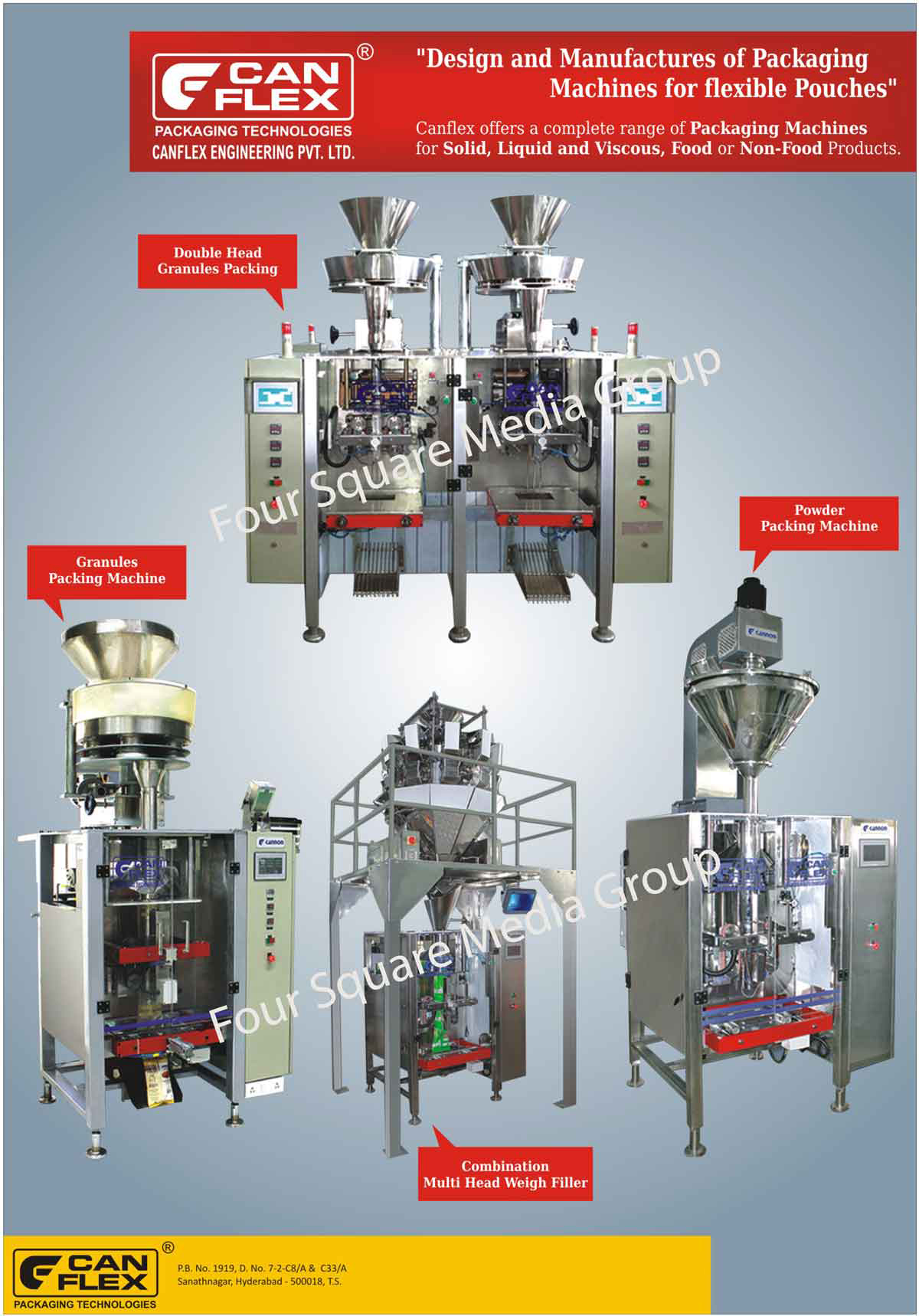 Flexible Pouch Packaging Machines, AFFS Packaging Machines, Automatic Form Fill Seal Machines, Mineral Water Pouch Packaging Machines, Butter Milk Pouch Packing Machines, Liquor Pouch Packing Machines, Viscous Pouch Packing Machines, Non Viscous Pouch Packing Machines, Granules Pouch Packing Machines, Pulses Pouch Packing Machines, Seeds Pouch Packing Machines, Powder Pouch Packing Machines, Spices Pouch Packing Machines, Atta Pouch Packing Machines, Petroleum Pouch Packing Machines, Flat Conveyors, Cleated Belt Conveyors, Masala Pouch Packing Machines, Paste Pouch Packing Machines, Liquor Pouch Packing Machines, Alcohol Beverage Pouch Packing Machines, Juice Pouch Packing Machines, Solid Product Packaging Machines, Liquid Product Packaging Machines, Viscous Product Packaging Machines, Food Product Packaging Machines, Non Food Product Packaging Machines, Double Head Granule Packing Machines, Multi Head Weigh Filler Machines