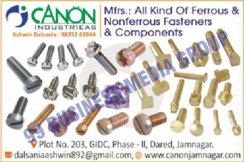 Fastners, Ferrous Fasteners, Nonferrous Fasteners, Components