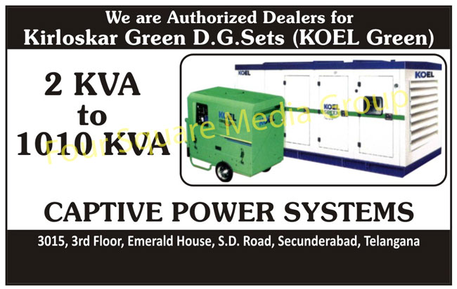 Diesel Generators, DG Sets