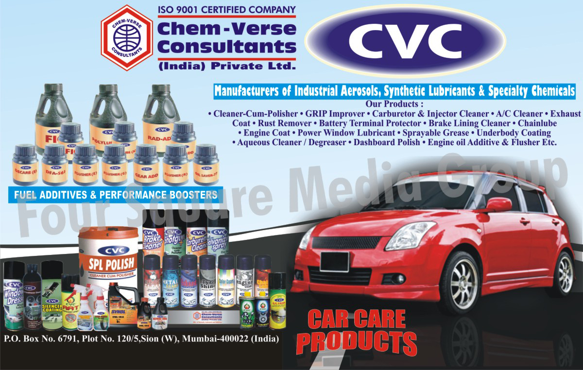 Automotive Care Products, Car Care Products, Industrial Aerosols, Synthetic Lubricants, Fuel Additives, Automotive Performance Boosters, Automotive Cleaner, Automotive Polisher, GRIP Improver, Carburetor Cleaners, Injector Cleaner, AC Cleaner, Exhaust Coat, Rust Remover, Battery Terminal Protector, Brake Lining Cleaner, Chain Lube, Engine Coat, Power Window Lubricant, Sprayable Grease, Underbody Coating, Aqueous Cleaner, Degreaser, Dashboard Polish, Engine Oil Additives, Automotive Flusher,Under body