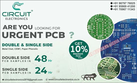 PCBs, Printed Circuit Boards, Single Side PCBs, Double Side PCBs