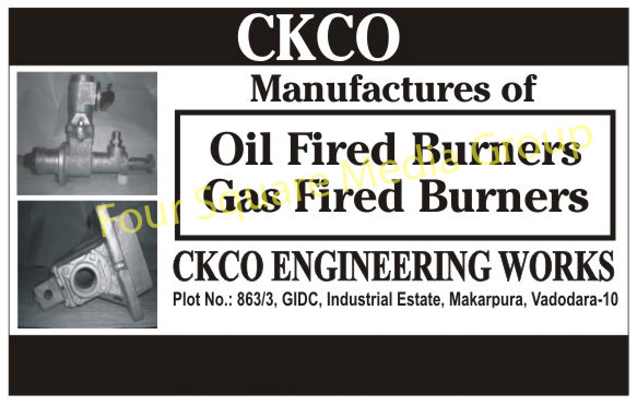 Oil Fired Burners, Gas Fired Burners,Furnaces, Burners, Fluxes, Coatings, Ceramic Product, Aerosol Products