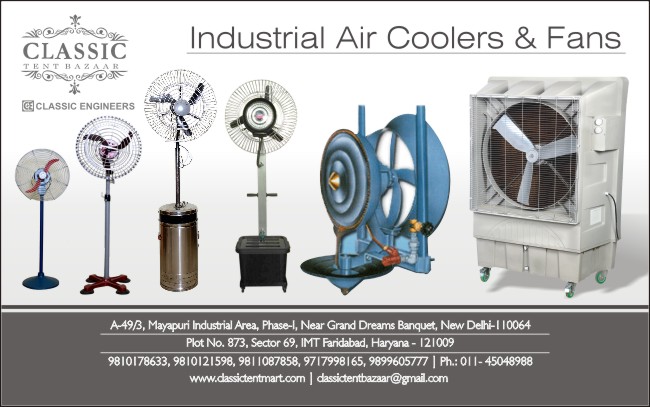 Industrial Air Coolers, Industrial Fans