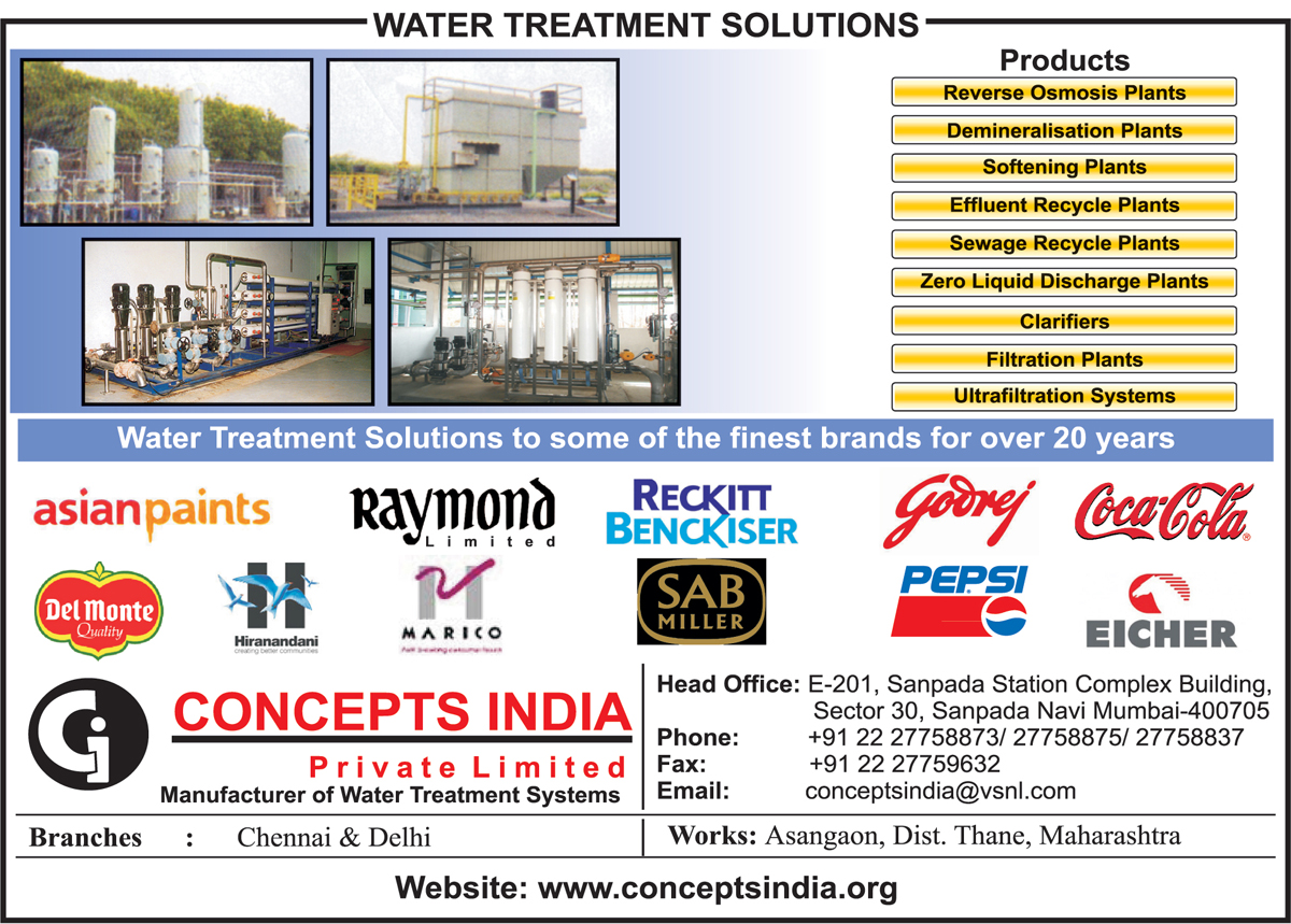 Reverse Osmosis Plants, Demineralization Plants, Softening Plants, Effluent Recycle Plants, Sewage Recycle Plants, Zero Liquid Discharge Plants, Clarifiers, Filtration Plants, Ultrafiltration Systems