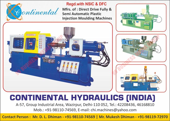 Direct Drive Semi Automatic Plastic Injection Moulding Machines, Direct Drive Fully Automatic Plastic Injection Moulding Machines, Semi Automatic Plastic Injection Moulding Machines