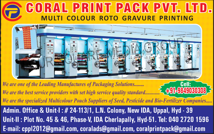 Multicolour Rotogravure Printing Services, Multicolor Rotogravure Printing Services