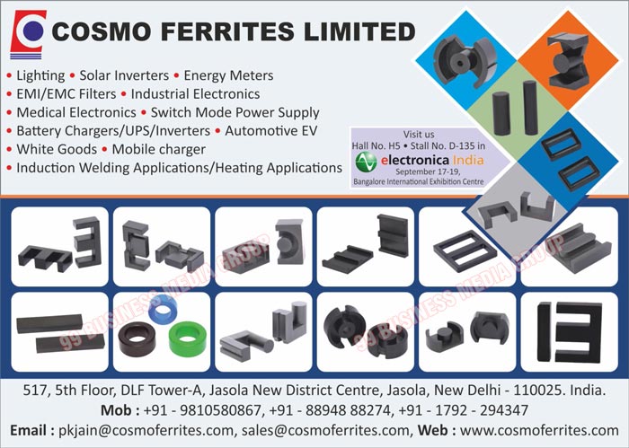 Ferrite Cores, E Cores, EFF EFD Cores, EP Cores, ET Cores, EIH Planar Cores, EEH Planar Cores, I Cores, Ring Toroid Cores, U Cores, POT Cores, PTS Cores, EI Cores, ROD Cores, UR Cores, PM Cores, PQ Cores, UT Cores, Lighting Ferrite Cores, Solar Inverter Ferrite Cores, Energy Meter Ferrite Cores, EMI Filter Ferrite Cores, EMC Filter Ferrite Cores, Industrial Electronic Ferrite Cores, Medical Electronic Ferrite Cores, Switch Mode Power Supply Ferrite Cores, Battery Charger Ferrite Cores, UPS Ferrite Cores, Inverter Ferrite Cores, Automotive EV Ferrite Cores, White Goods Ferrite Cores, Mobile Charger Ferrite Cores, Induction Welding Application Ferrite Cores, Heating Application Ferrite Cores