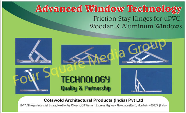 UPVC Window Hinges, Wooden Window Hinges, Aluminium Window Hinges