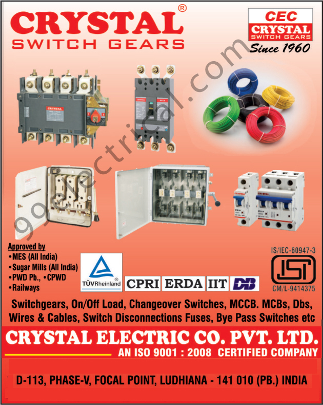 Switchgear, Changeover Switches, MCCB, MCBs, Dbs, Wires, Cables, Switch Disconnection Fuses, Bye Pass Switches, On Load Changeover, On Load Changeover Switches, Off Load Changeover Switches, Off Load Changeovers, Circuit Breakers, Fuse, Isolators, Load Break Switches, Hrc Fuses, Switch Fuse Units, Mcb Distribution Boards, Busbar Chambers, Fuse Bases