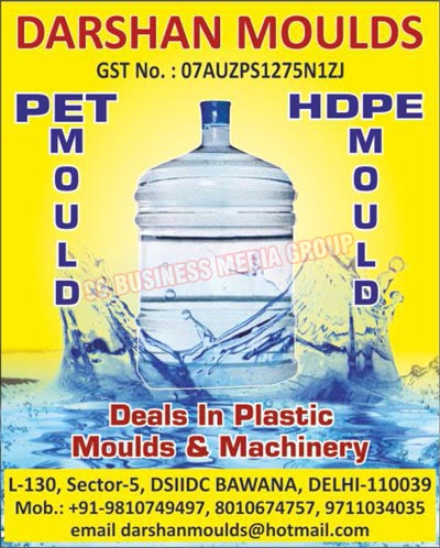 Pet Moulds, HDPE Moulds, Plastic Moulds, Plastic Machineries