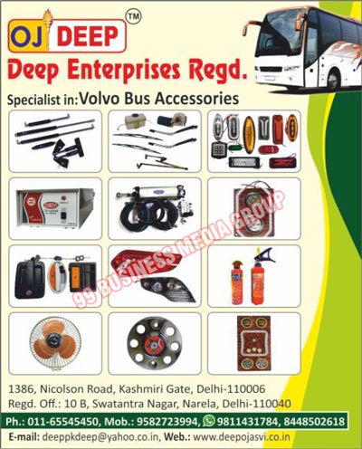 Automotive Accessories, Automotive Bus Accessories, Volvo Bus Accessories