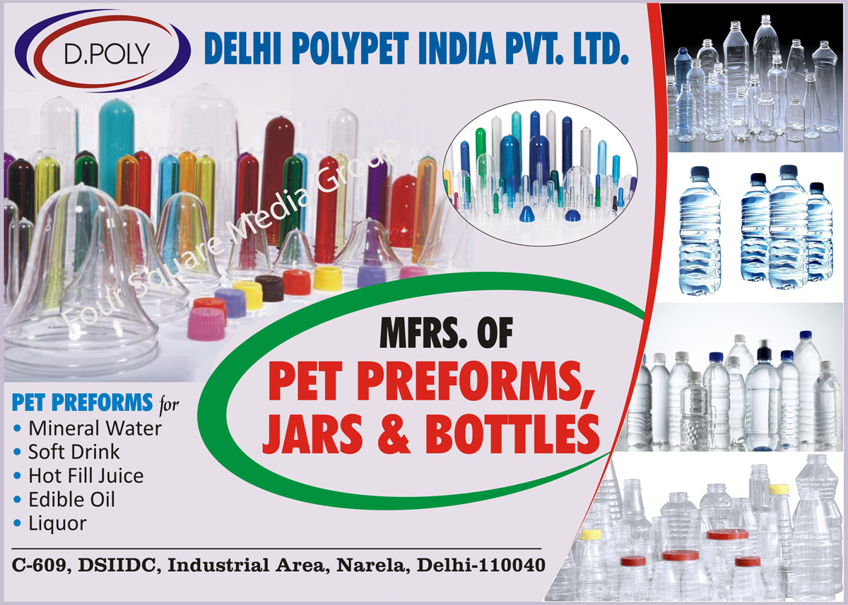 Pet Preforms, Pet Jars, Pet Bottles, Mineral Water Pet Preforms, Soft Drink Pet Preform, Hot Fill Juice Pet Preform, Edible Oil Pet Preform, Liquor Pet Preform