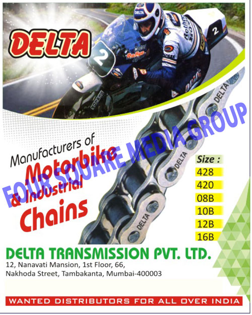 Motorbike Chains, Industrial Chains