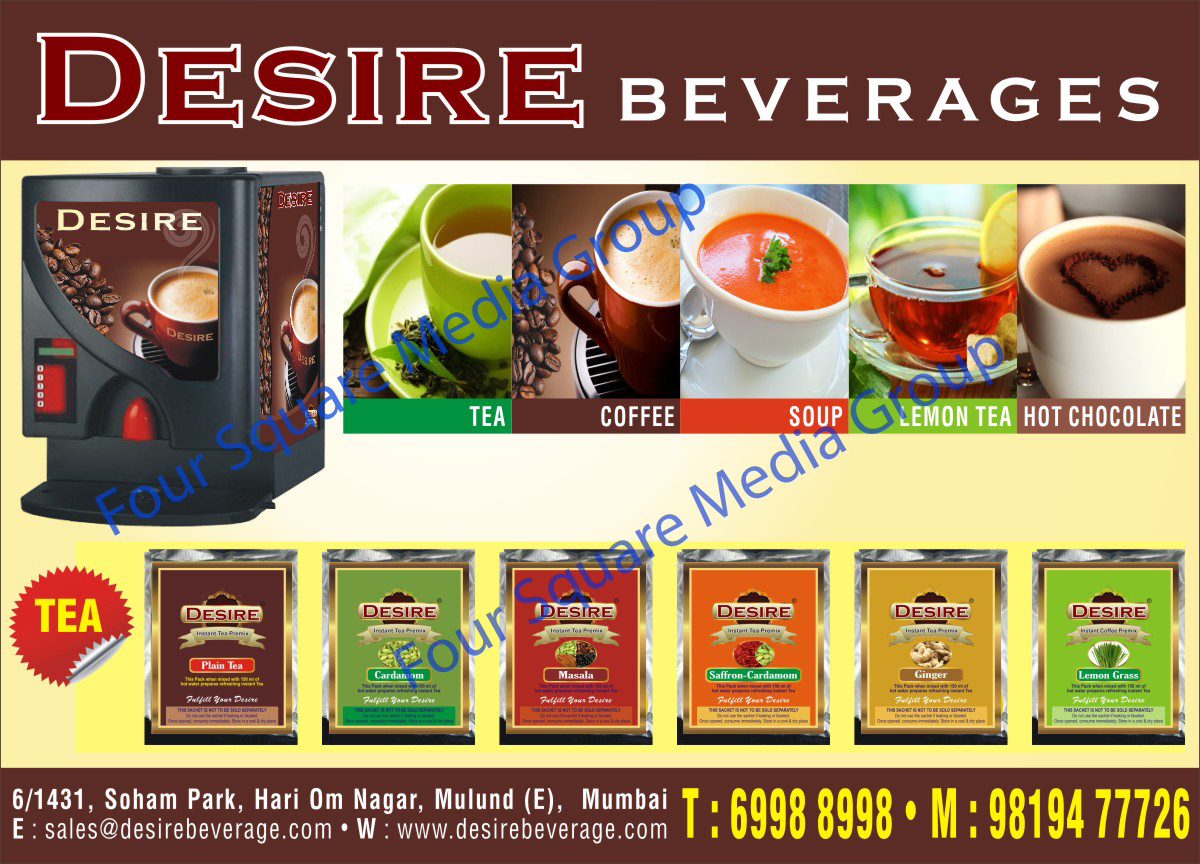 Tea Premix, Coffee Premix, Lemon Tea Premix, Soup Premix, Hot Chocolate Premix, Cardamom Tea Premix, Ginger Tea Premix, Tea Vending Machines, Coffee Vending Machines, Spice Premix, Masala Premix, Saffron Cardamom Premix, Lemon Grass Premix, Cardamom Premix,Vending Machines