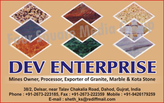 Granites, Marbles, Kota Stones,Mines Owner