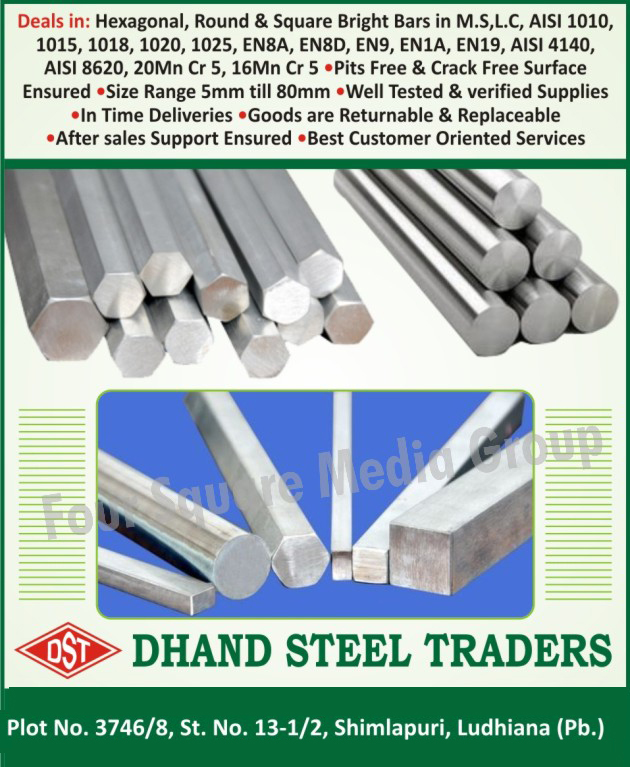 Hex Bright Bars, Round Bright Bars, Hexagonal Bright Bars, Square Bright Bars, Alloy Steels