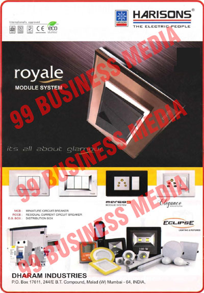 MCBs, RCCBs, D.B. Boxes, Royale Module Systems