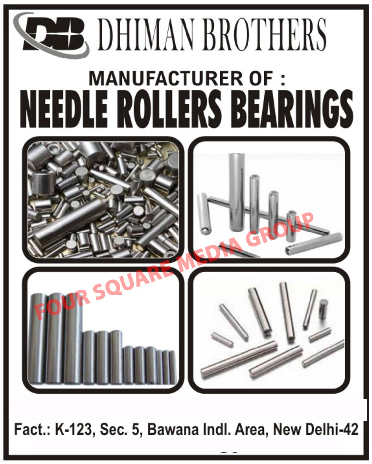 Needle Rollers, Needle Roller Bearings