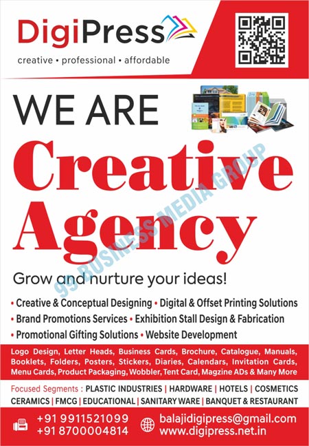 Creative Designings, Conceptual Designings, Digital Printing Solutions, Offset Printing Solutions, Brand Promotions Services, Exhibition Stall Design, Exhibition Stall Fabrication, Promotional Gifting Solutions, Website Development, Logo Design Printing Services, Letter Head Printing Services, Business Card Printing Services, Brochure Printing Services, Catalogue Printing Services, Manuals Printing Services, Booklet Printing Services, Folder Printing Services, Poster Printing Services, Sticker Printing Services, Diary Printing Services, Calender Printing Services, Invitation Card Printing Services, Menu Card Printing Services, Product Packaging Printing Services, Wobbler Printing Services, Tent Card Printing Services, Magazine Printing Services