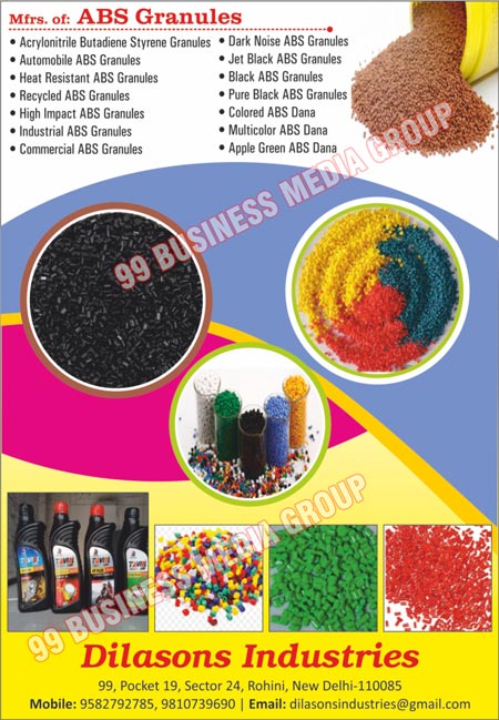 ABS Granules, Acrylonitrile Butadiene Styrene Granules, Automobile Abs Granules, Black Abs Granules, Commercial Abs Granules, Dark Noise Abs Granules, Heat Resistant Abs Granules, High Impact Abs Granules, Industrial Abs Granules, Apple Green Abs Dana, Multicolor Abs Dana, Colored Abs Dana, Pure Black Abs Granules, Black Abs Granules, Jet Black Abs Granules, Dark Noise Abs Granules, Recycled Abs Granules