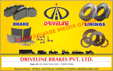 Brake Linings, Disc Brake Pads, Automotive Roll Linings, Clutch Facing