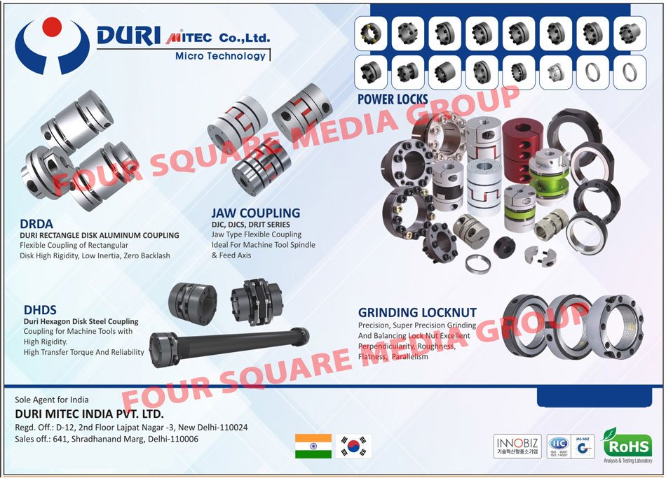 Power Locks, Rectangle Disk Aluminum Couplings, Jaw Couplings, Hexagon Disk Steel Couplings, Grinding Locknuts