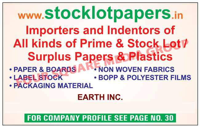 Papers, Paper Boards, Label Stocks, Packaging Materials, Non Woven Fabrics, BOPP Films, Polyester Films