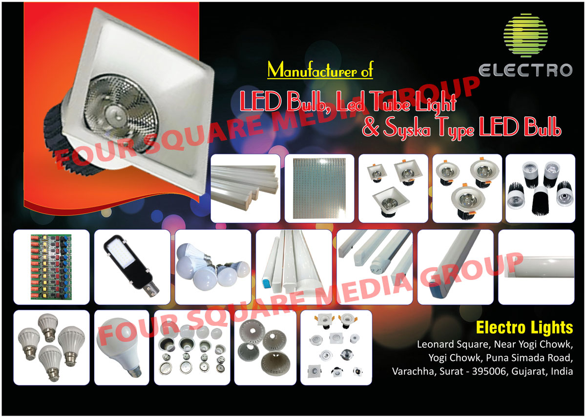 Led Lights, Led Bulbs, Led Tube Lights