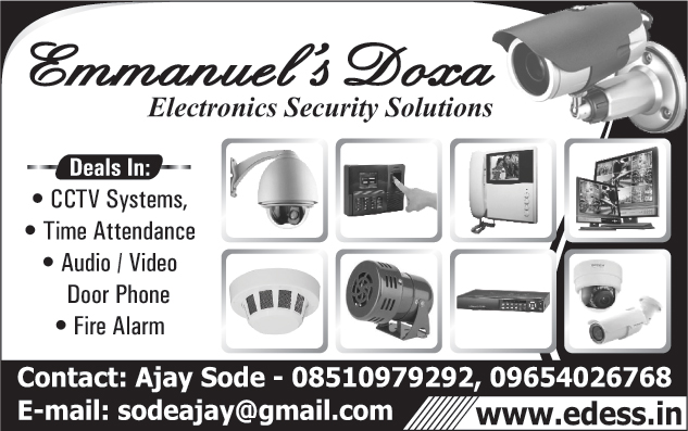 CCTV Systems, Time Attendance Machines, Audio Door Phones, Video Door Phones, Fire Alarms, Fire Safety Products