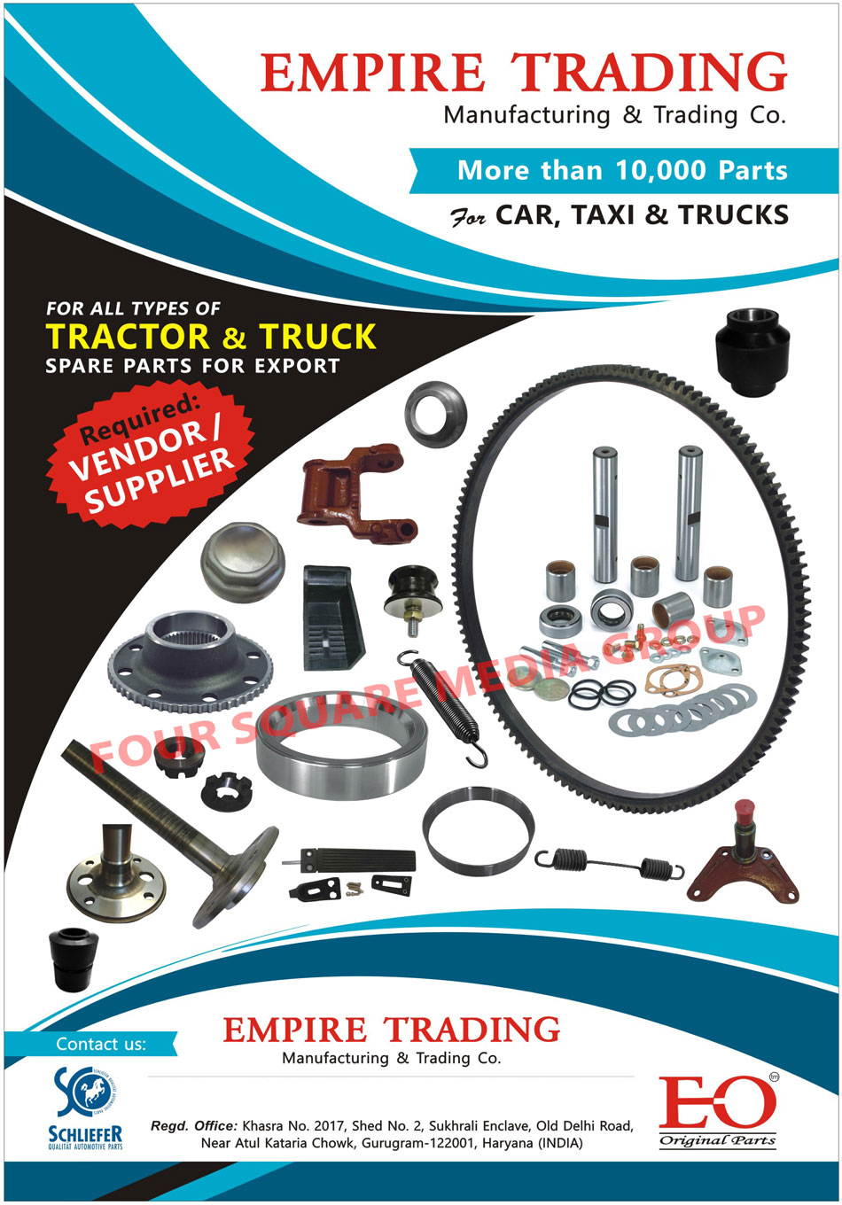 Tractor Spare Parts, Truck Spare Parts