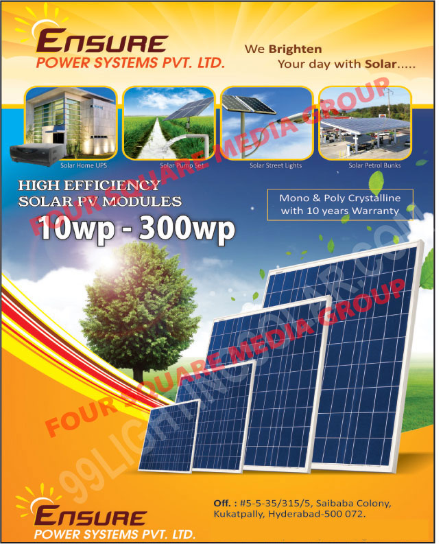 Solar Pv Modules, Mono solar Pv Modules, Poly Crystalline Solar Pv Modules,Modules, Solar Home UPS, Solar Batteries, Solar Pump Set, Solar Street Lights, Solar Petrol Pump, Solar Power, Solar System, Solar PV Modules