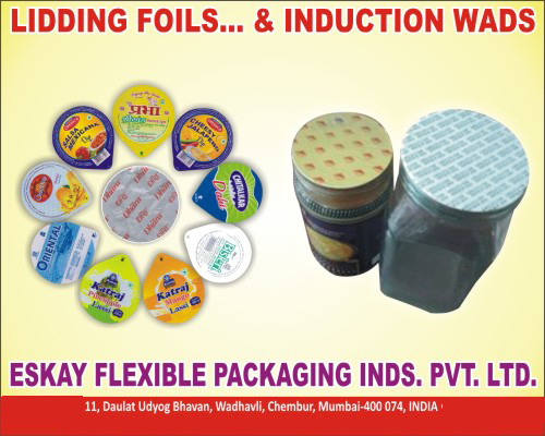 Induction Sealing Wads, Lidding Foils,Induction Caps Linears, Induction Wads Linears, Packaging Pouches, Shrink Sleeves, Laminated Pouches, Packaging Materials, Surgical Products, Lidding Foils, Paper Based Taggers, Plastic Bottles Caps, Spout Pouches, Dairy Application Foil, Induction Wads