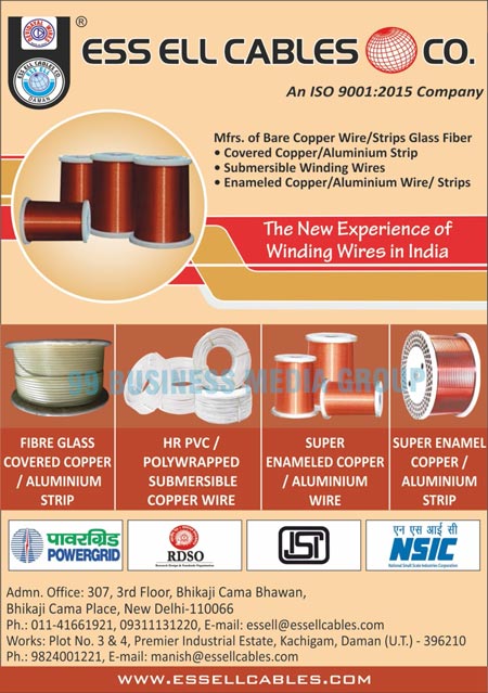 Enameled Copper Winding Wires, Enameled Winding Wires, Submersible Copper Winding Wires, Bare Copper Round Wires, Fiber Covered Aluminium Wires, Enameled Copper Strips, Enameled Aluminium Strips, Fiber Glass Covered Copper Wires, Fiber Glass Covered Aluminium Wires, Fiber Glass Covered Copper Strips, Fiber Glass Covered Aluminium Strips, Poly Wrapped Copper Winding Wires, Bare Copper Wires, Bare Copper Strips, Bare Aluminium Wires, Bare Aluminium Strips, Polywrapped Submersible Copper Wires, Enameled Copper Wires, Enameled Aluminium Wires, HR PVCs, Super Enameled Copper Wires, Fiber Glass Strips, Aluminium Strips, Aluminium Wires