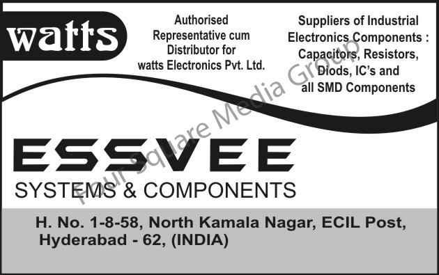 Electronics Components, Capacitors, Resistors, Diodes, Integrated Circuits, SMD Components