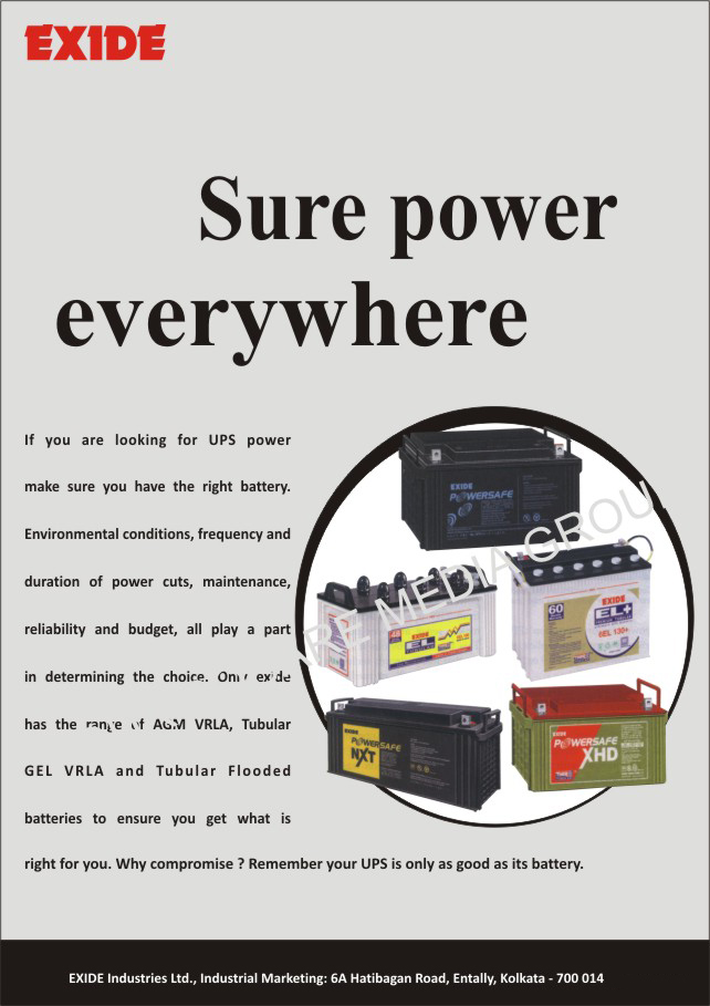 Batteries, Automobile Batteries, Automotive Batteries, Battieries, Exide Batteries