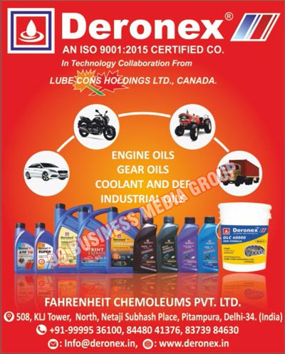 Engine Oils, Gear Oils, Coolant Oils, Industrial Oils, Differential Oils