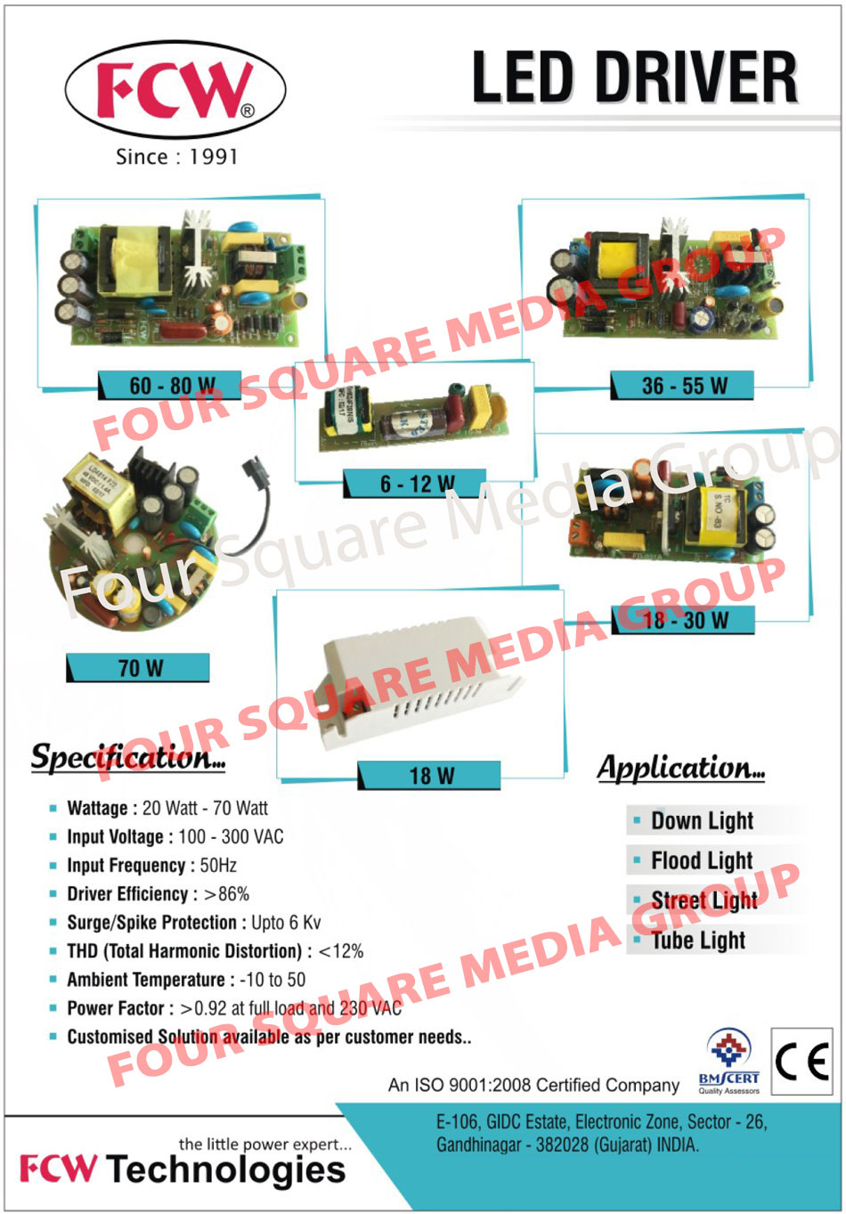 SMPS Led Drivers, Led Drivers