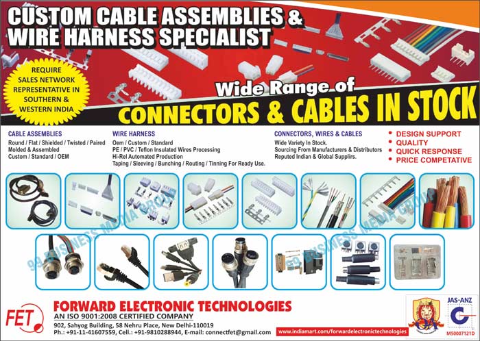 Cable Assemblies, Round Cable Assemblies, Flat Cable Assemblies, Shielded Cable Assemblies, Twisted Cable Assemblies, Paired Molded Cable Assemblies, Paired Assembled Cable Assemblies, Customize Cable Assemblies, Standard Cable Assemblies, OEM Cable Assemblies, Connectors, Wire Harnesses, OEM Wire Harnesses, Custom Wire Harnesses, Standard Wire Harnesses, PE Wire Harness, PVC Wire Harnesses, Teflon Insulated Wire Processings, Hi Rel Automated Production Wire Harnesses, Taping Wire Harnesses, Sleeving Wire Harnesses, Bunching Wire Harnesses, Routing Wire Harnesses, Ready Use Wire Harness Tinings, Wires, Cables, Paired Moulded, PVC Wires, PVC Cables