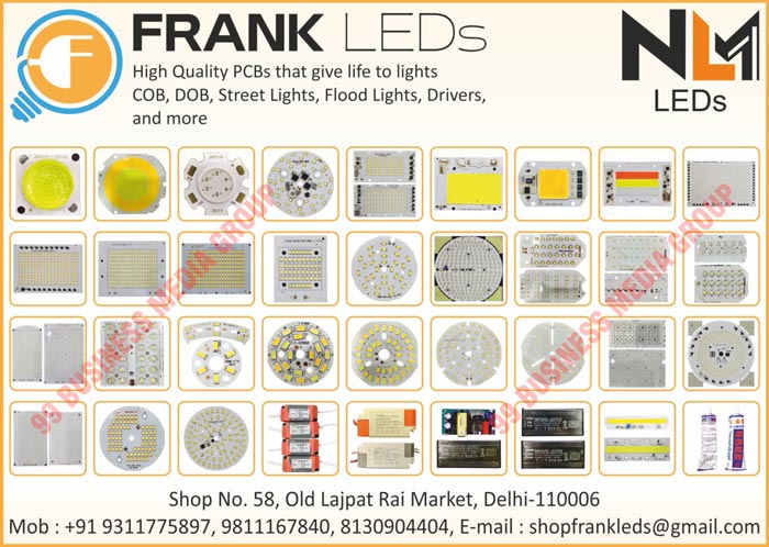 PCBs, High Quality Printed Circuit Boards, Led Light PCBs, COB Light PCBs, DOB Light PCBs, Street Light PCBs, Flood Light PCBs, Led Drivers, Printed Circuit Boards