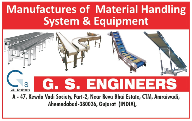 Material Handling Systems, Material Handling Equipments