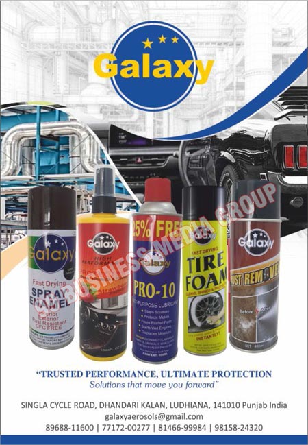 Automotive Aerosols, Automotive Spray Paints