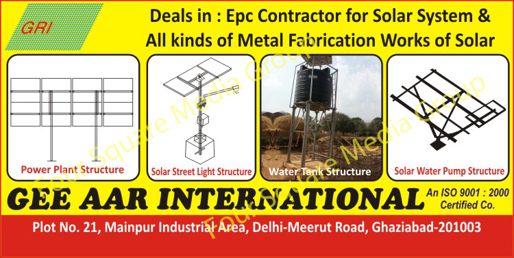 Solar System Epc Contractors, Solar Metal Fabrication Works