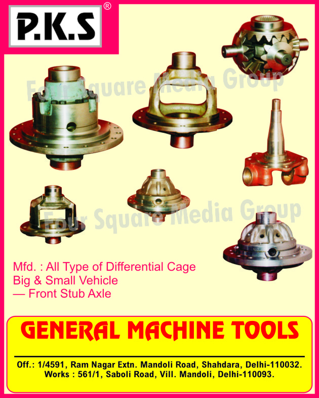 Differential Gauges, Front Hub Axles, Front Stub Axles