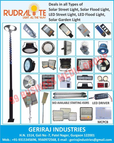 Led Lights Like, Led Bulbs, Led Surface Lights, Led Panel Lights, Led COB Lights, Led Tube Lights, Led Ceiling Panels, Led Ceiling Panel Lights, Led Street Lights, Solar Street Lights, Led Flood Lights, Garden Lights, Liner Wall Washers, Bollards, Landscape Lights, Surface Spike Lights, Round UP Lights, Round Down Lights, Hi Bay Lights, Flame Proof Lights, Flood Light RGB Wifi Controlled Android Base Systems, Solar Garden Lights