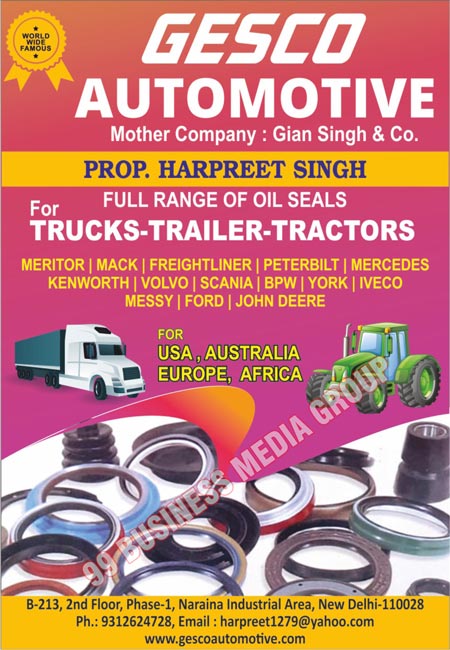 Oil Seals, Truck Oil Seals, Trailer Oil Seals, Tractor Oil Seals