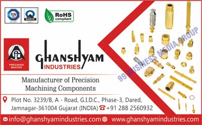 Precision Brass Auto Turned Components, Brass Electrical Parts, Brass Turned Components